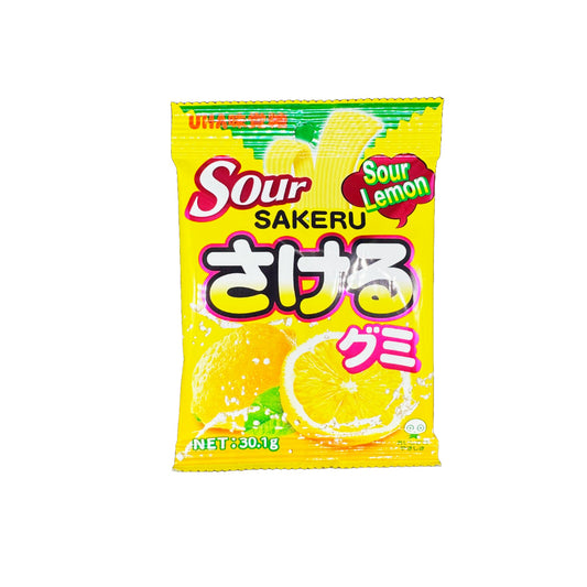 UHA Sakeru 軟糖(酸檸檬)