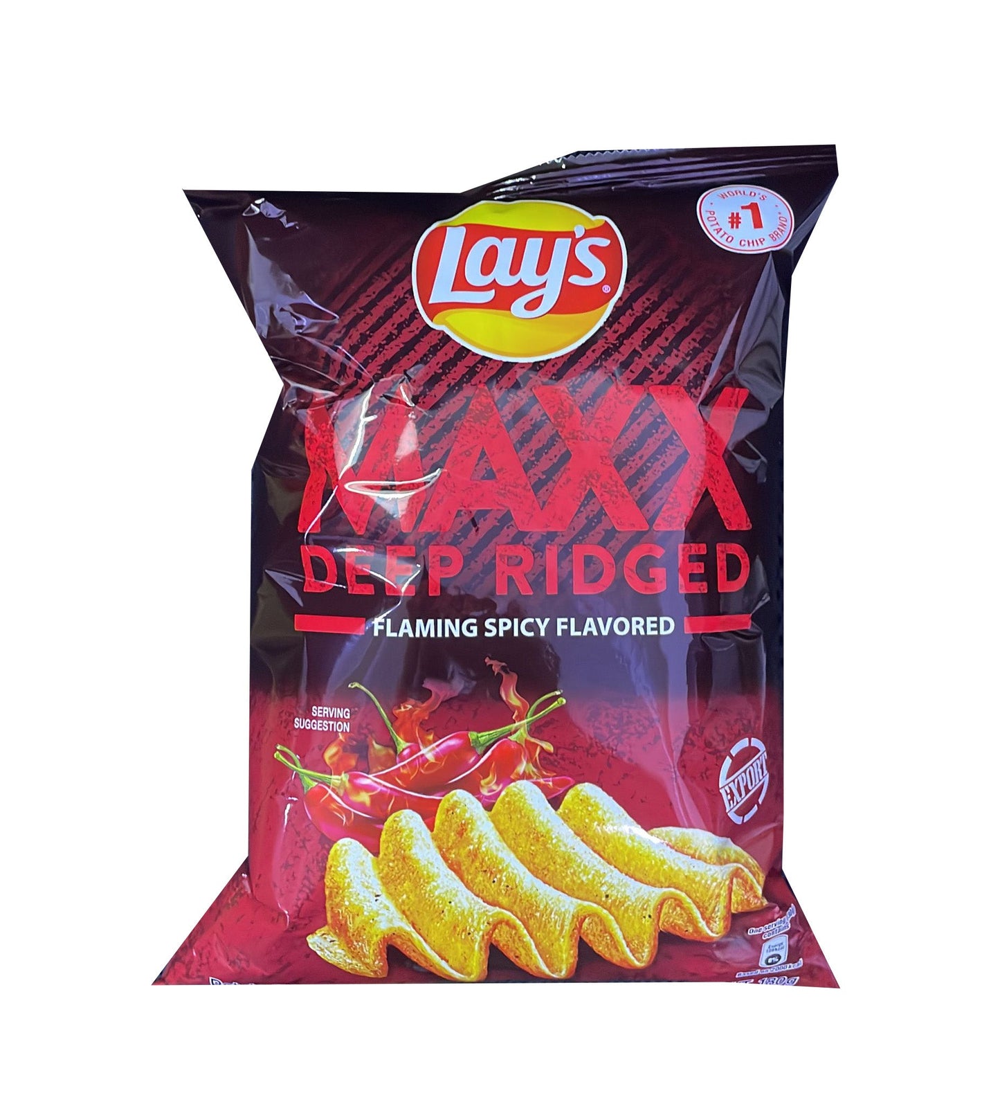 (大包maxx) lays 薯片(波浪辛辣)(180g)