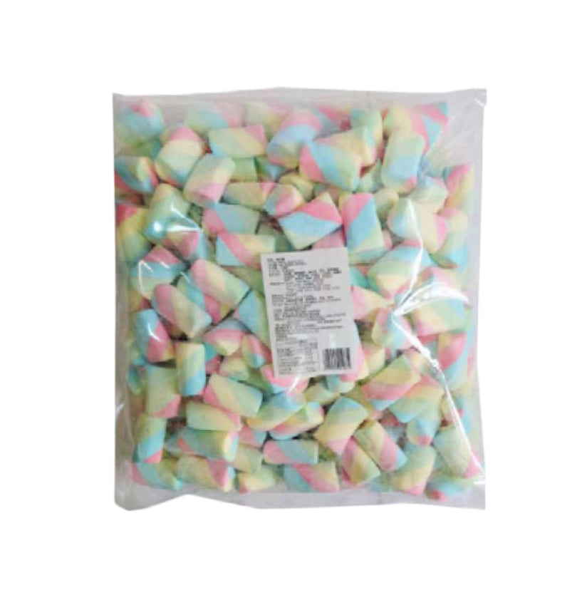 1kg 四色柱棉花糖