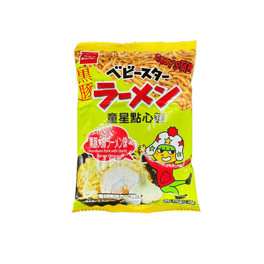 (期間限定)38g童星點心麵(香蒜黑豚拉麵)